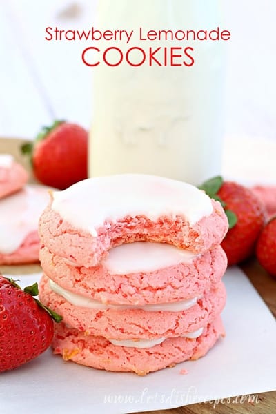 Strawberry-Lemonade-Cookies