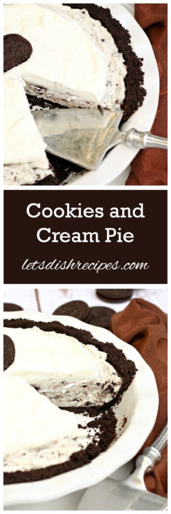 Cookies and Cream Pie
