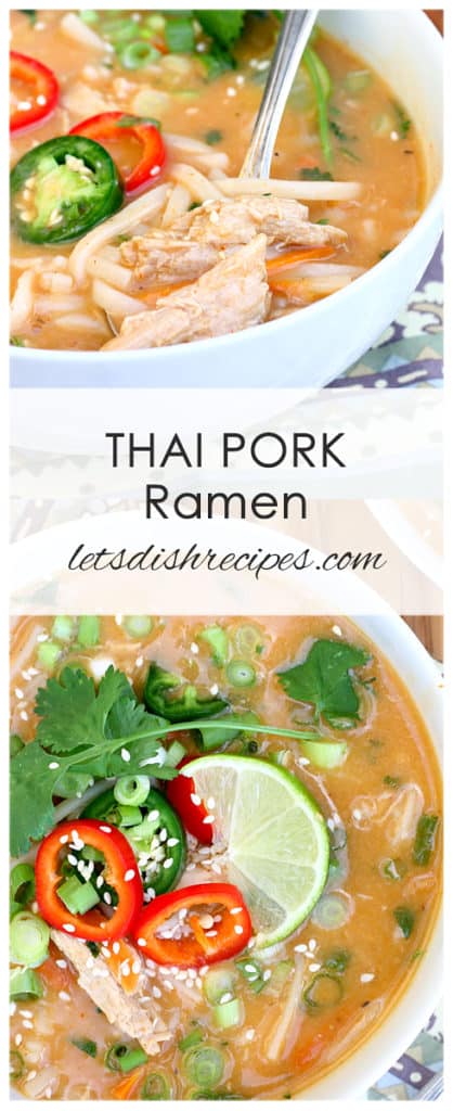 Thai Pork Ramen