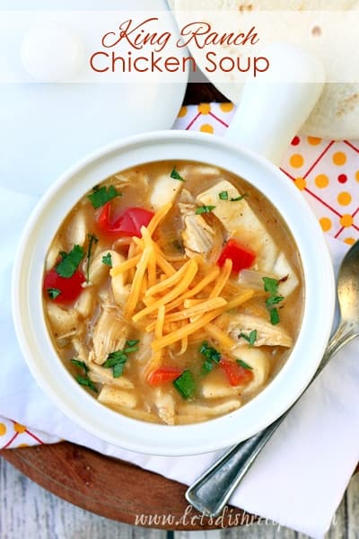 King Ranch Chicken Soup