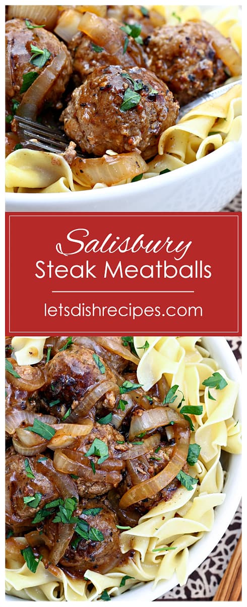 Salisbury Steak Meatballs