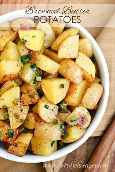 Brown Butter Roasted Potatoes