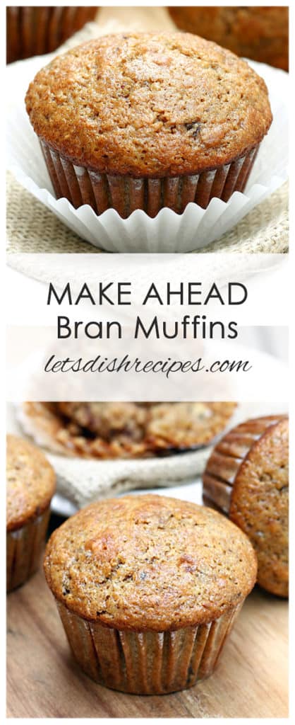 Make Ahead Bran Muffins