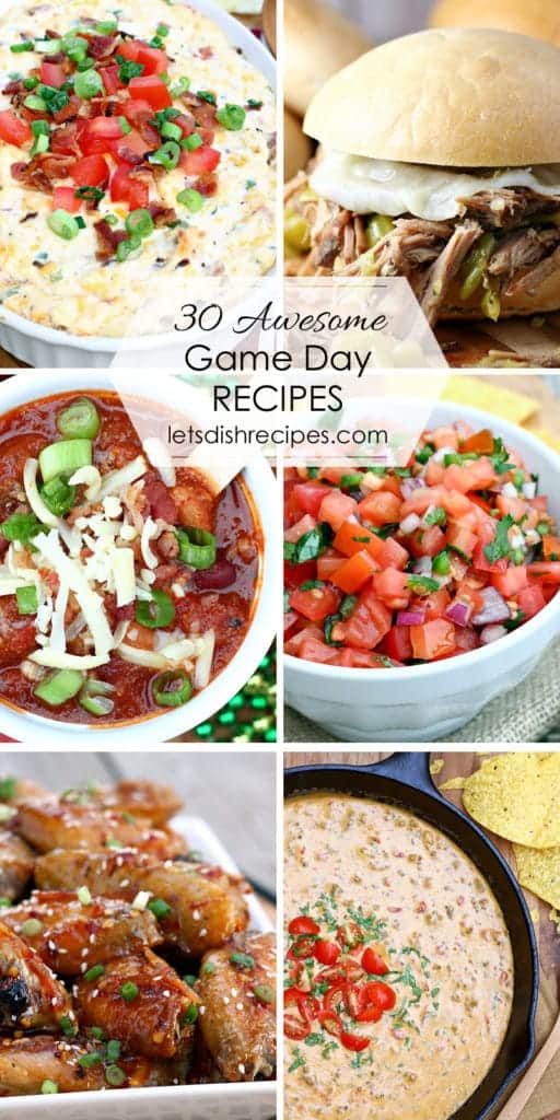 Thirty Awesome Game Day Recipes