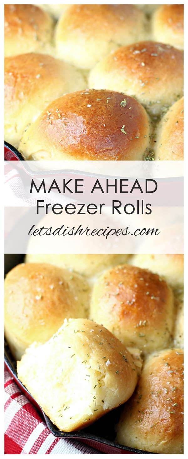 Make Ahead Freezer Rolls Let's Dish Recipes