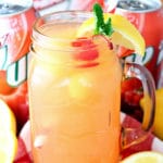 Sparkling Cherry Pineapple Lemonade