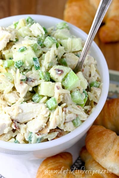 Curry Chicken Orzo Salad