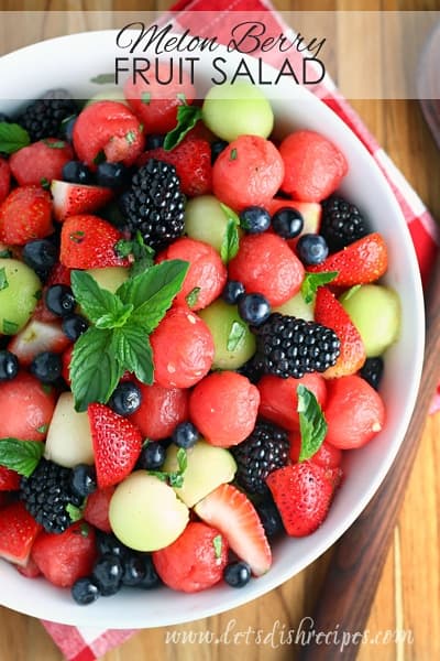 Melon Berry Fruit Salad