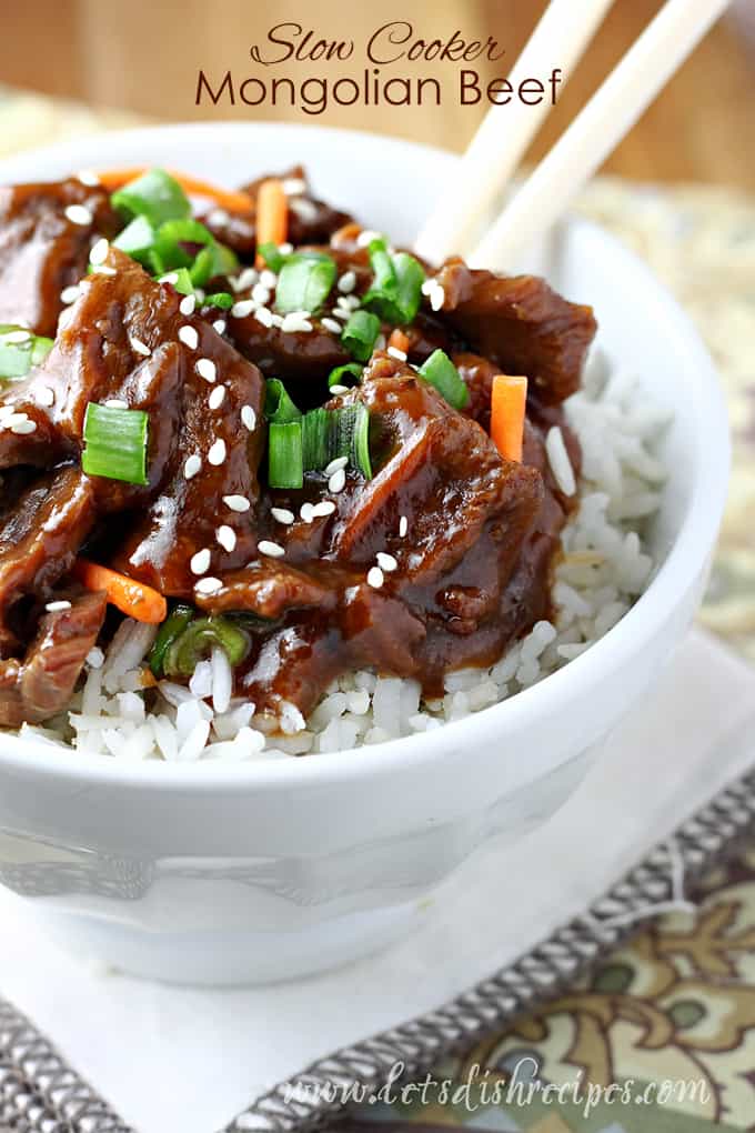 Easy Slow Cooker Mongolian Beef – Let’s Dish Recipes