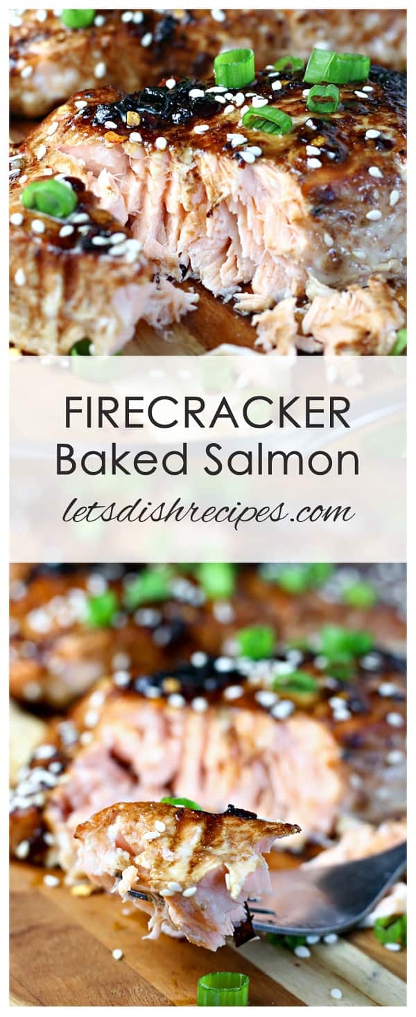 Firecracker Baked Salmon | Let's Dish Recipes