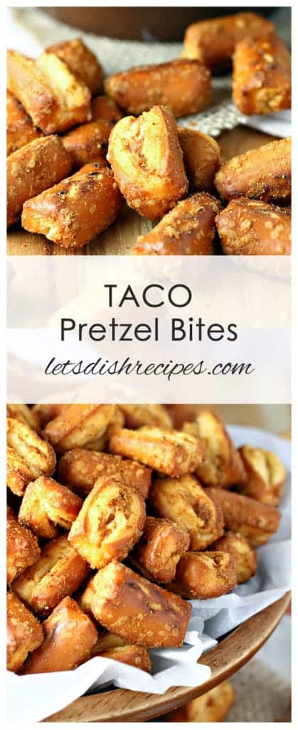 Taco Pretzel Bites