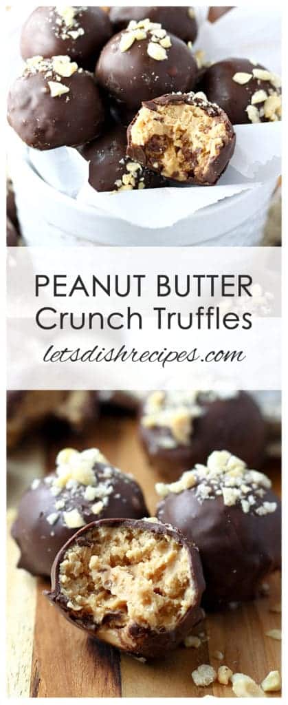 Peanut Butter Crunch Truffles