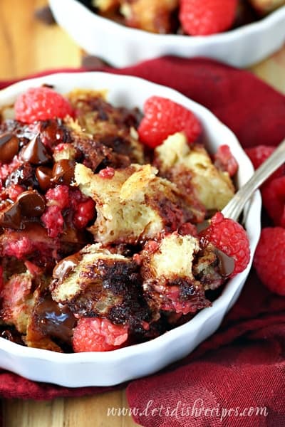 Slow Cooker Raspberry Chocolate French Toast