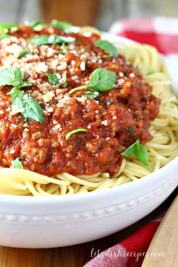 Slow Cooker Spaghetti Sauce