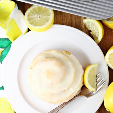 Cake Mix Lemon Sweet Rolls