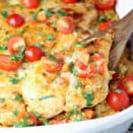 Queso Chicken and Rice Bake