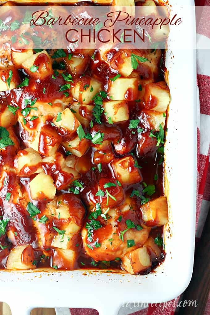 Easy Barbecue Pineapple Chicken