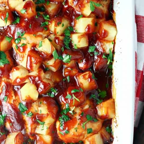 Easy Barbecue Pineapple Chicken