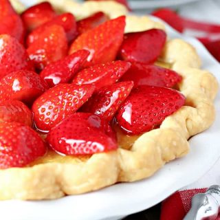 Strawberry Buttermilk Pie