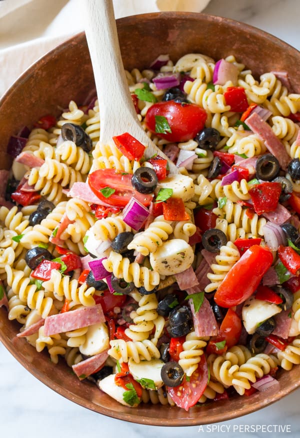 The Best Italian Pasta Salad Recipe