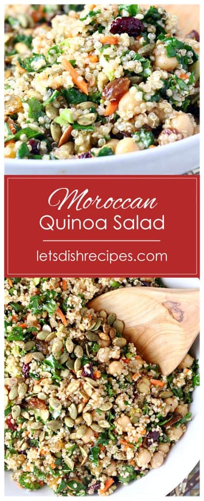 Moroccan Quinoa Power Salad — Let's Dish Recipes