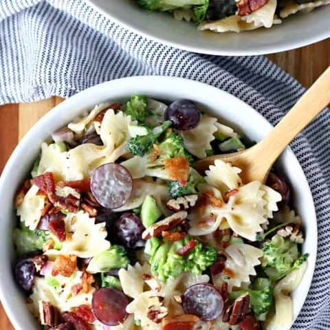 Broccoli Bowtie Pasta Salad