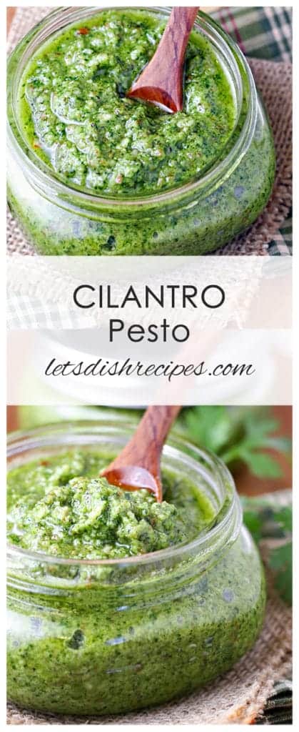 Easy Cilantro Pesto
