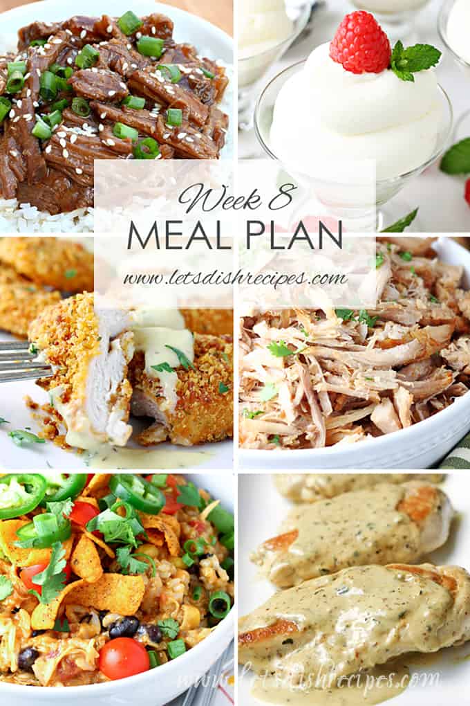 Easy Meal Plan 8