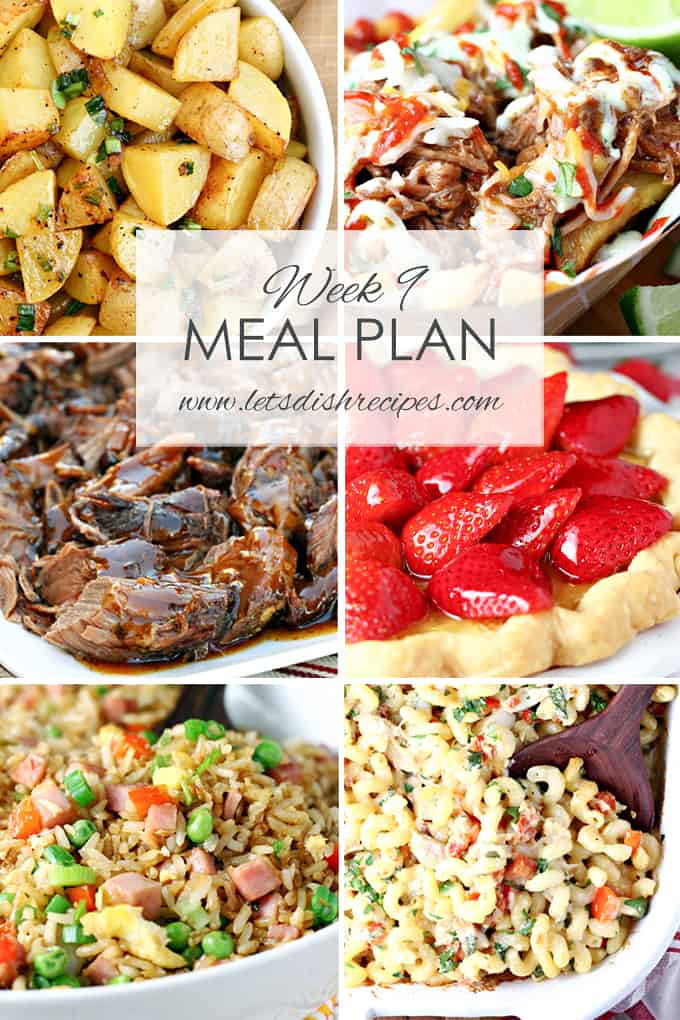Easy Meal Plan 9