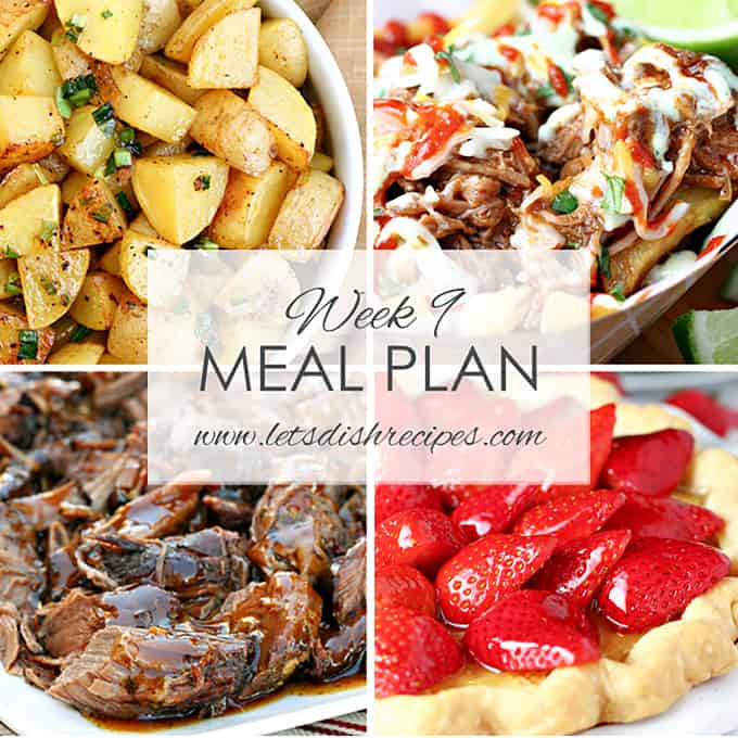 Easy Meal Plan 9