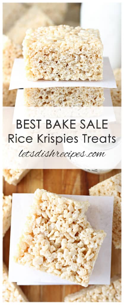 Best Bake Sale Rice Krispies Treats