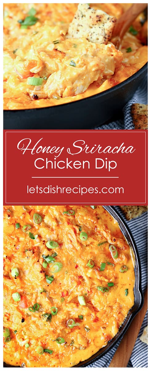 Honey Sriracha Chicken Dip