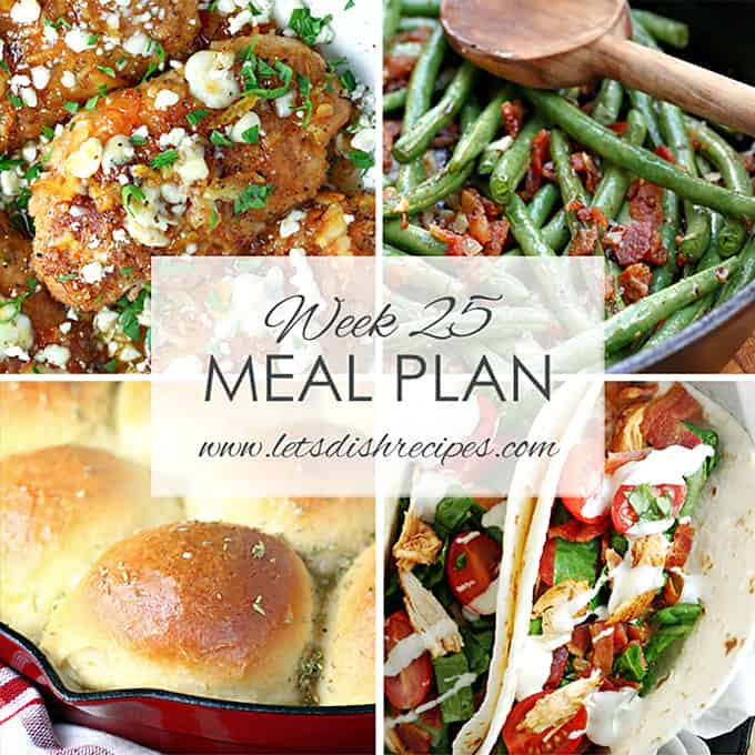 Easy Meal Plan 25