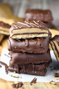 Peanut Butter Chocolate Graham Sandwiches | Let's Dish Recipes