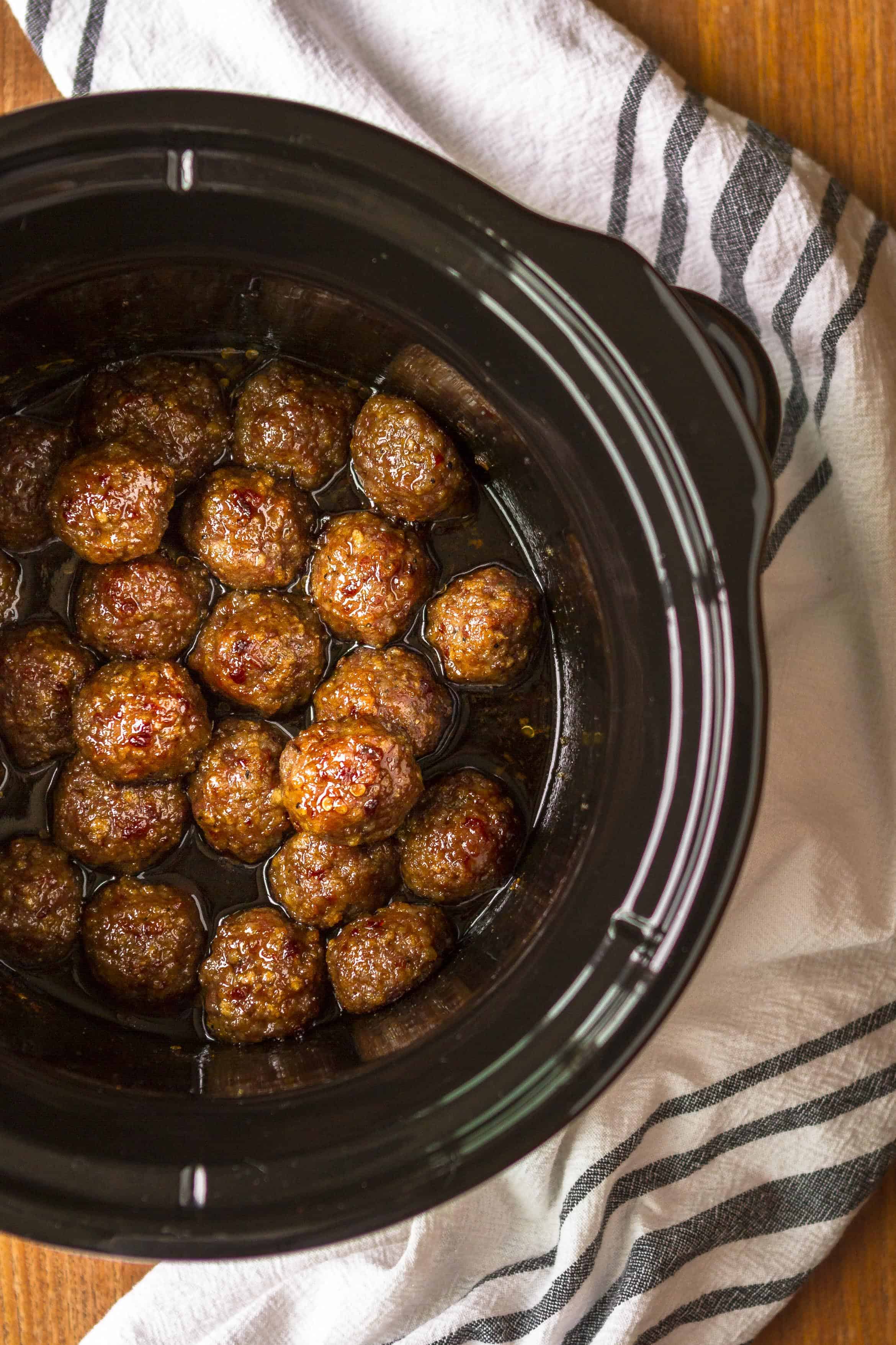 Sweet and Spicy Asian Maple Sausage Meatballs