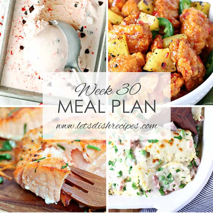 Easy Meal Plan 30