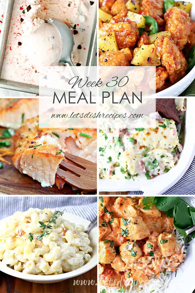Easy Meal Plan 30