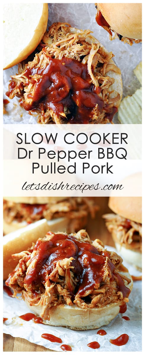 Slow Cooker Dr Pepper Pulled Pork — Let's Dish Recipes