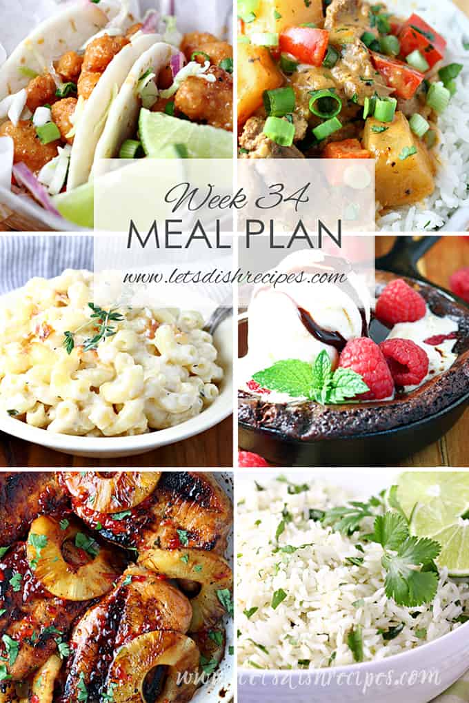 Meal Plan 34