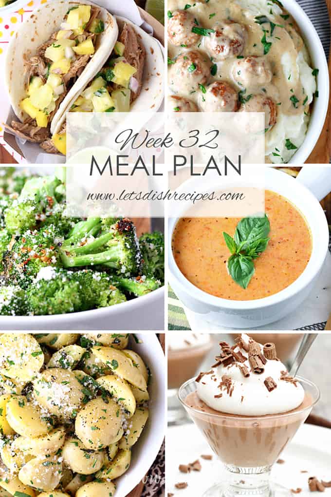 Easy Meal Plan 32