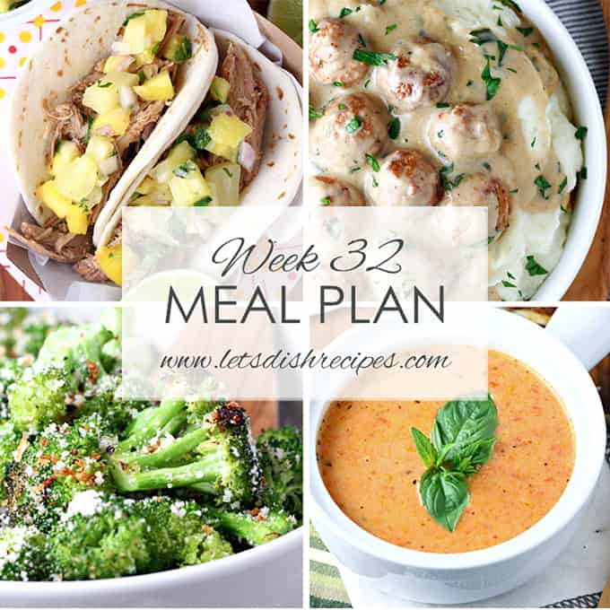 Easy Meal Plan 32