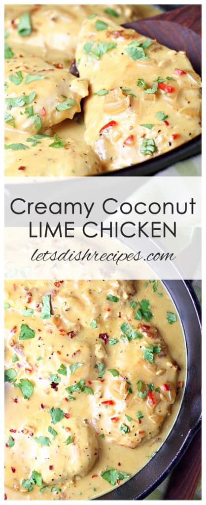Creamy Coconut Lime Chicken