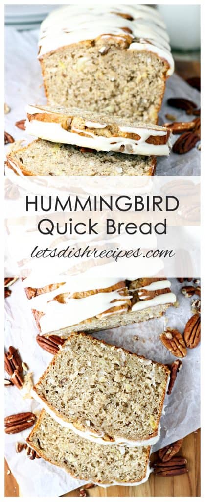 Hummingbird Quick Bread