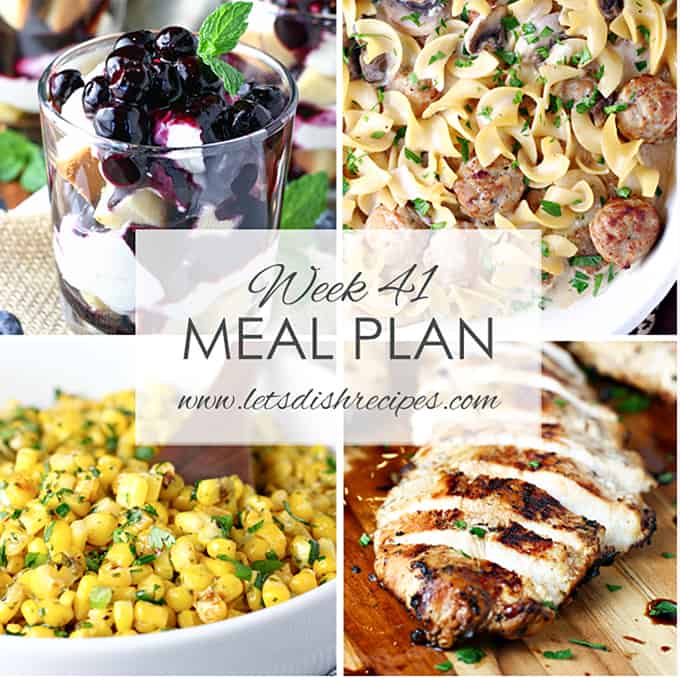 Easy Meal Plan 41