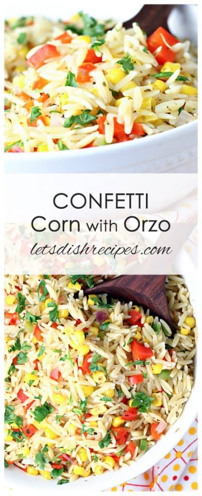 Confetti Corn with Orzo