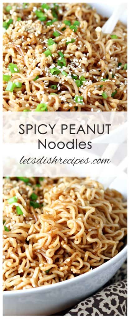 Spicy Thai Peanut Noodles