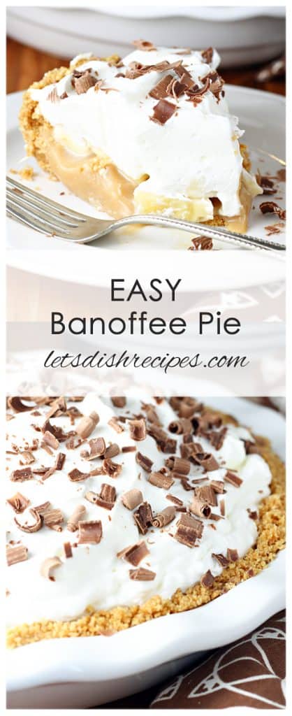 Easy Banoffee Pie