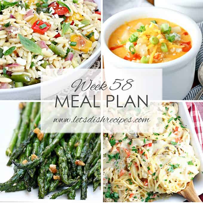 Let’s Dish Easy Meal Plan (Week 58) — Let's Dish Recipes