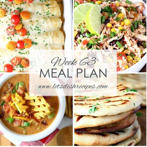 Let’s Dish Easy Meal Plan (Week 63) — Let's Dish Recipes