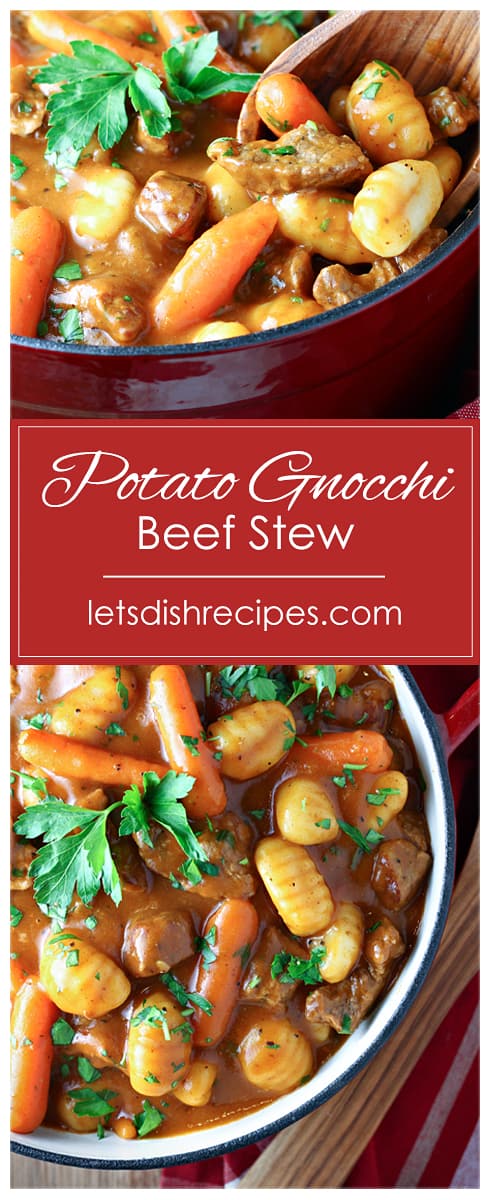 Potato Gnocchi Beef Stew
